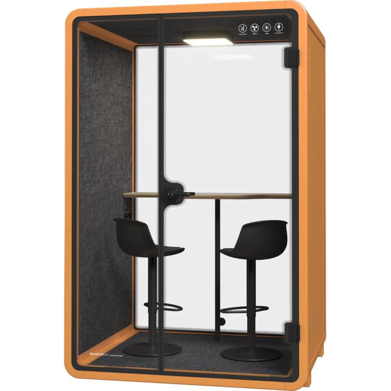 "Soundbox Office Pod SR-M (F3) 2 person orange"