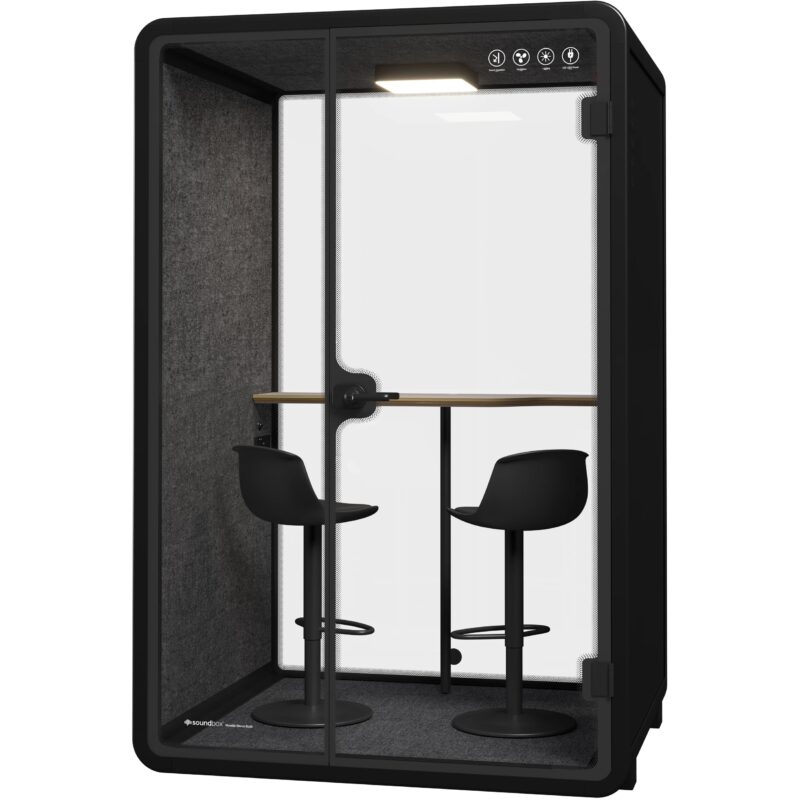 "Soundbox Office Pod SR-M (F3) 2 person black"