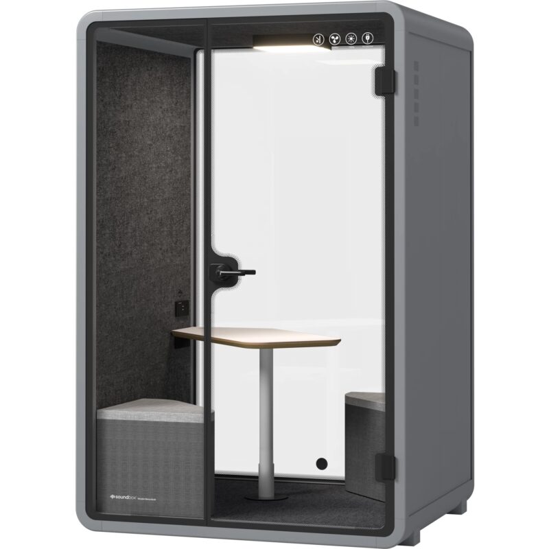 "Soundbox Office Pod SR-M (E5) 2 person grey"
