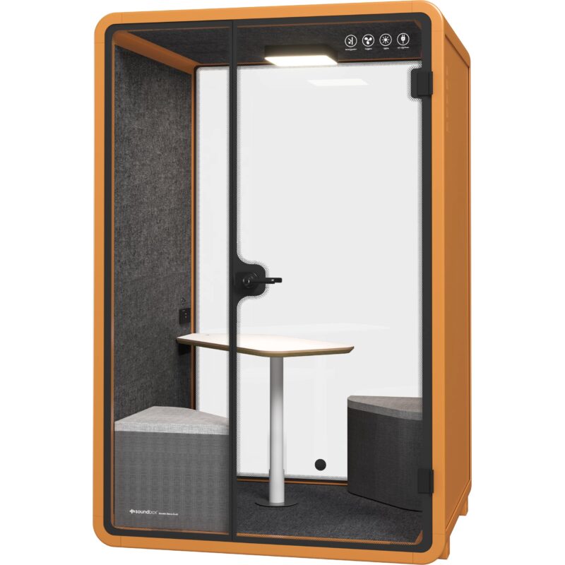 "Soundbox Office Pod SR-M (E5) 2 person orange"