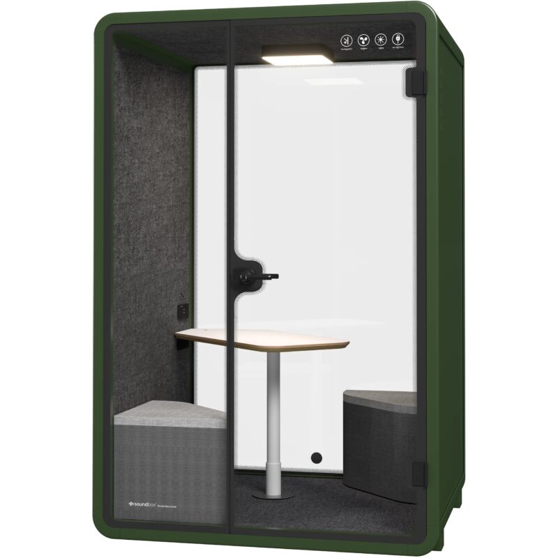 "Soundbox Office Pod SR-M (E5) 2 person green"