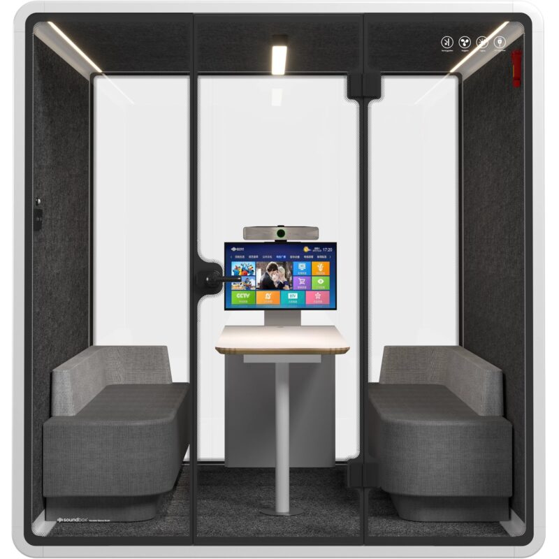 "Soundbox Office Pod SR-XL (F7) 6 person white" – Bild 3
