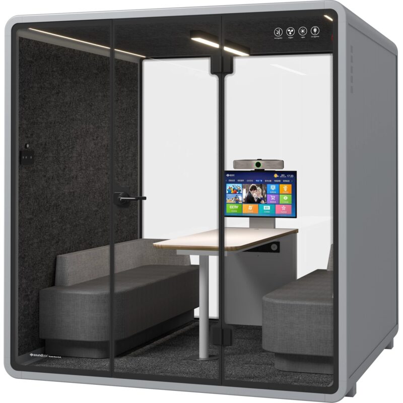 "Soundbox Office Pod SR-XL (F7) 6 person grey"