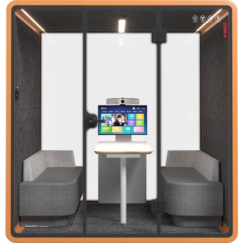 "Soundbox Office Pod SR-XL (F7) 6 person orange" – Bild 3