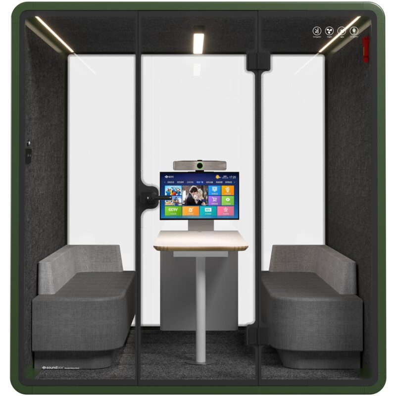 "Soundbox Office Pod SR-XL (F7) 6 person green" – Bild 3