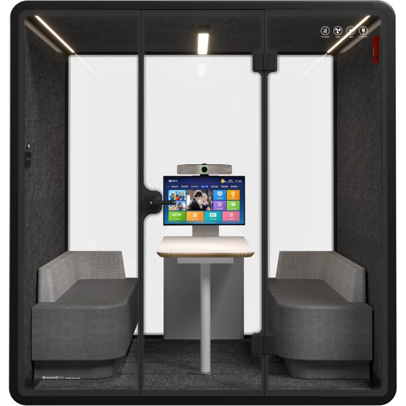 "Soundbox Office Pod SR-XL (F7) 6 person black" – Bild 3