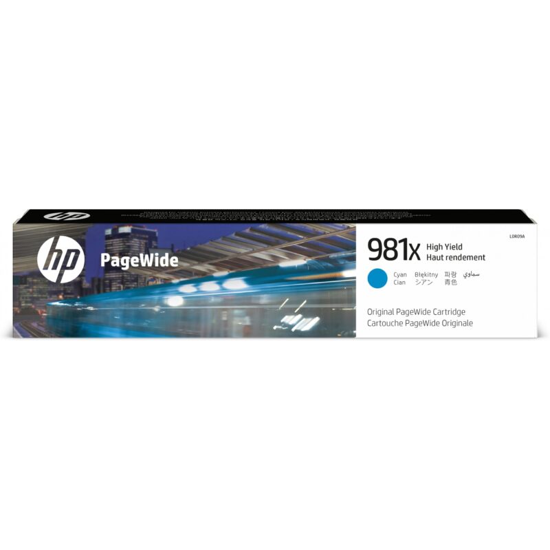 "HP Tinte 981X (L0R09A) cyan Druckerpatrone"