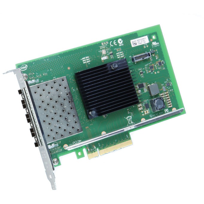 "INTG INTEL X710-DA4FH 10GbE Ethernet Server Adapter 4 Ports Direct Attach Dual Port Copper PCIe 3.0"