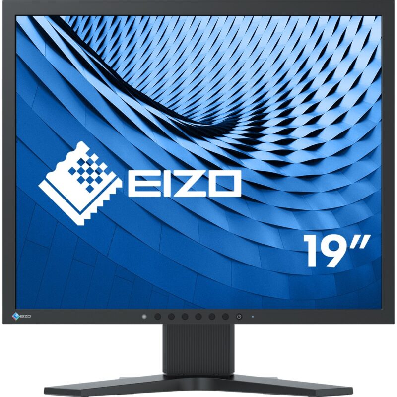 "EIZO 48.3cm (19"") S1934H-BK 5:4 DVI+DP LED IPS Lift bl."
