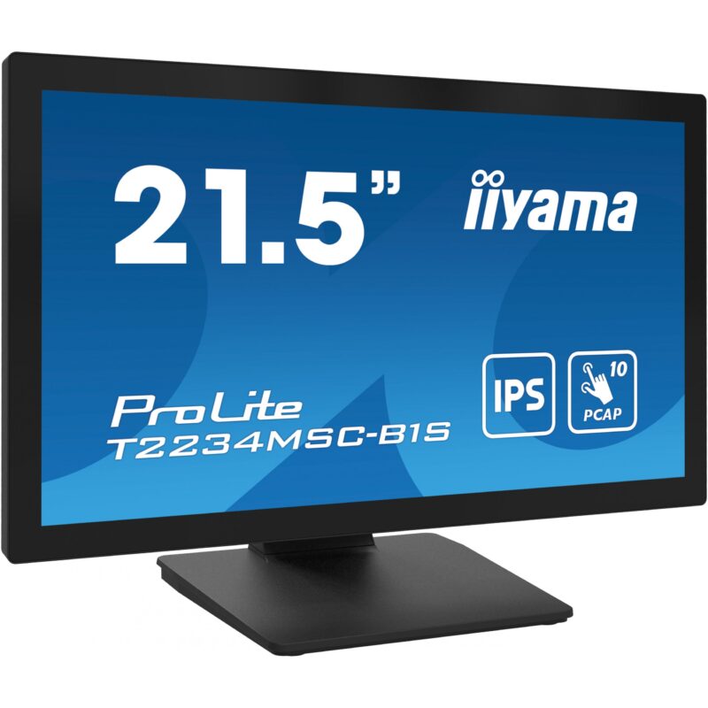 "IIYAMA 54.6cm (21.5"") T2234MSC-B1S 16:9 M-Touch HDMI+DP IPS retail" – Bild 3