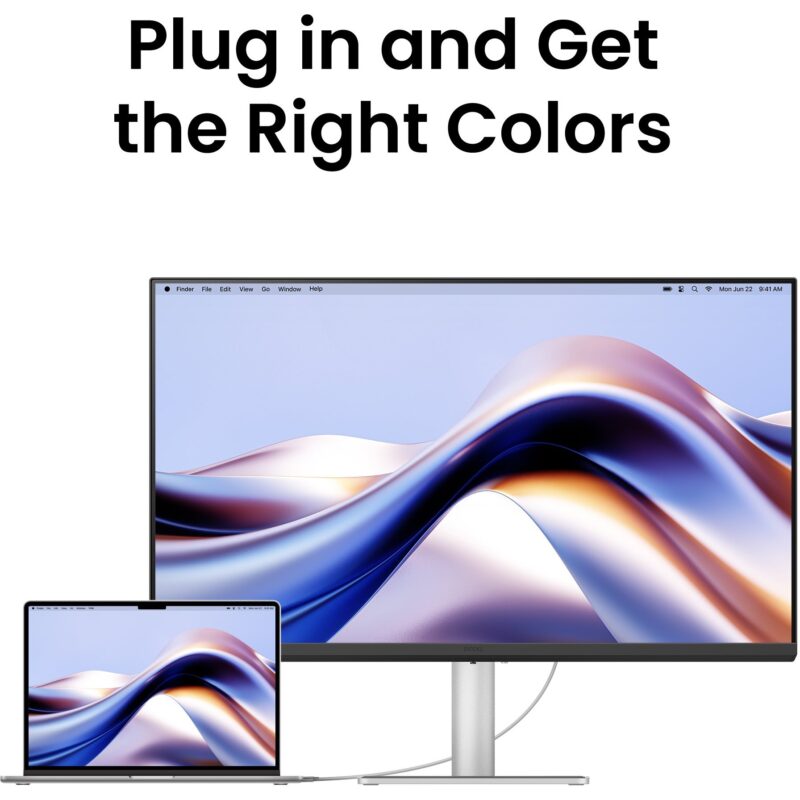 "BenQ 68.6cm MA270U 16:9 DP/USB-C/HDMI silv. lift/piv UHD" – Bild 8
