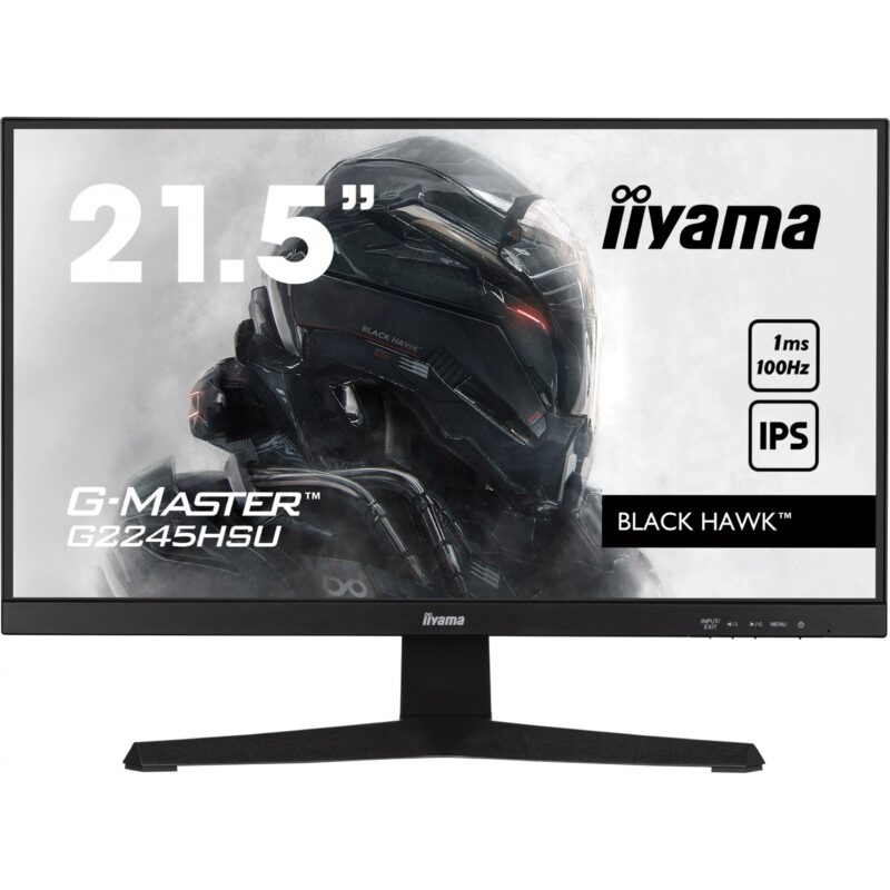 "IIYAMA 54.5cm (21.5"") G2245HSU-B2 16:9 HDMI+DP+2xUSB IPS"