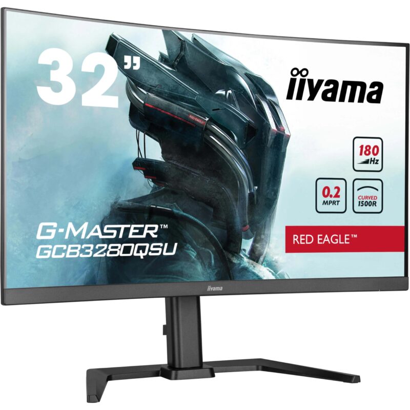 "IIYAMA 80.0cm (31.5"") GCB3280QSU-B2 16:9 2xHDMI+DP Curv.Lift" – Bild 3
