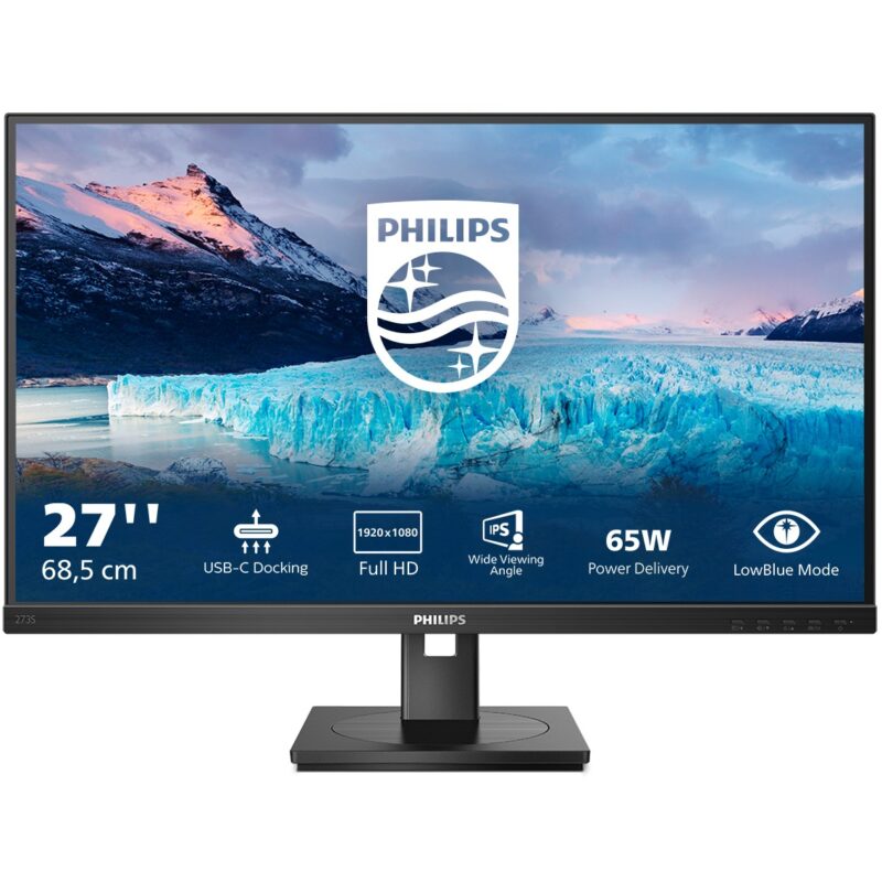 "Philips 68.6cm (27.0"") 273S1 16:09 HDMI+DP+USB-C IPS retail" – Bild 3