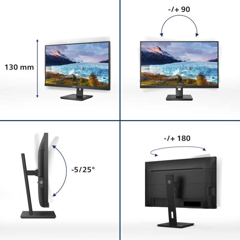 "Philips 68.6cm (27.0"") 273S1 16:09 HDMI+DP+USB-C IPS retail" – Bild 12
