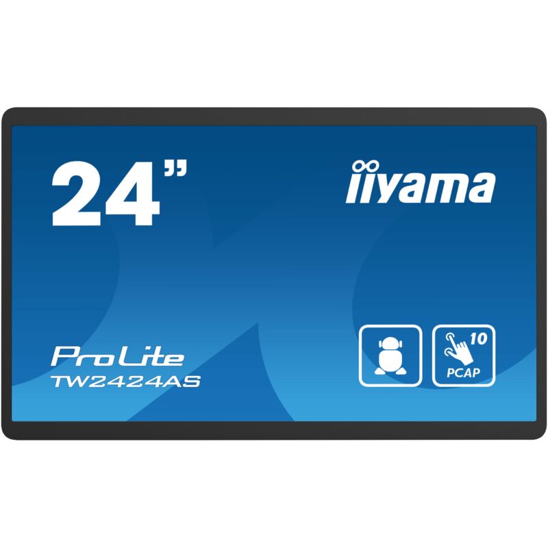 "IIYAMA 60.5cm (23.8"") TW2424AS-B1 16:9 M-Touch HDMI Android retail"