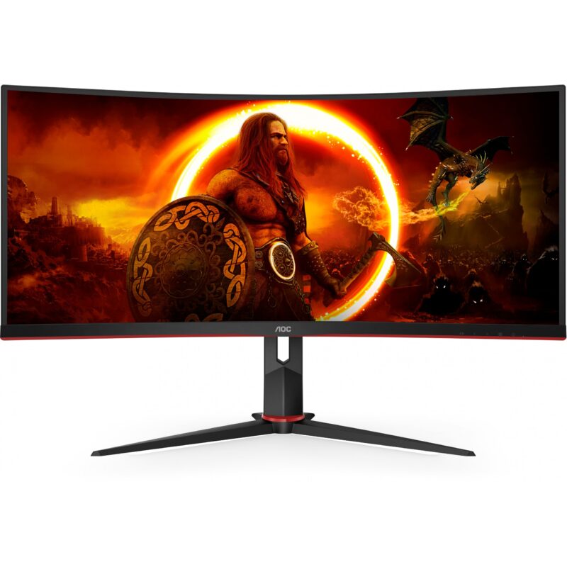 "AOC 86.4cm (34"") CU34G2XP/BK 21:09 2xHDMI+2xDP+USB Curved retail"