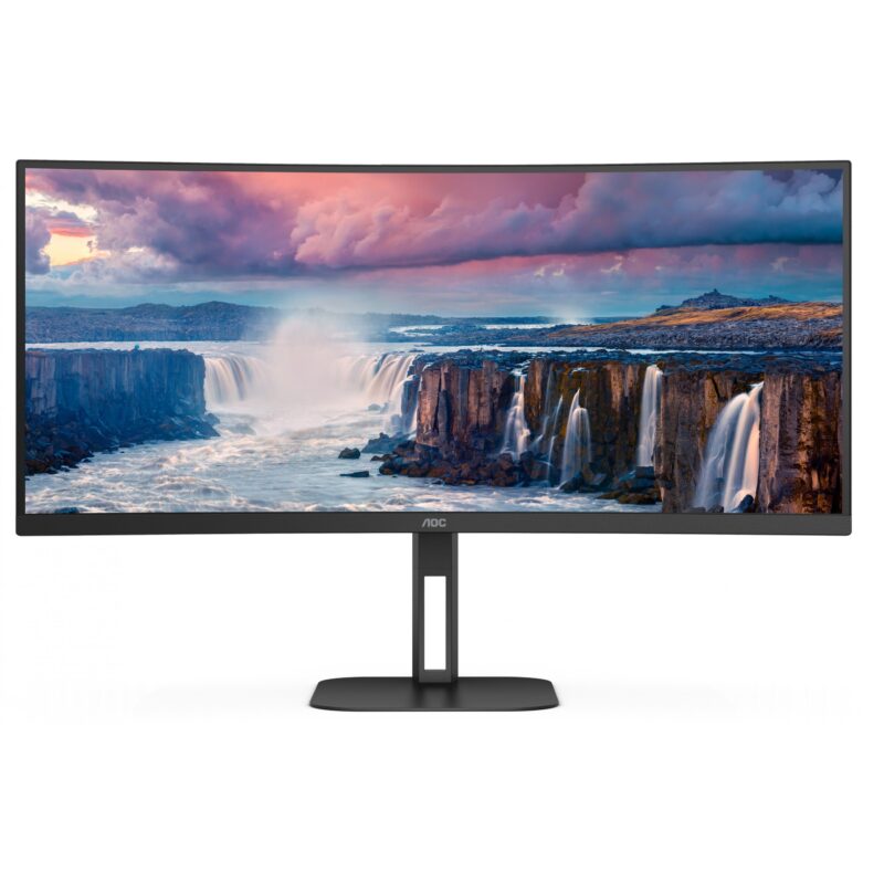 "AOC 86.0cm (34"") CU34V5C/BK 21:09 HDMI+DP+USB-C Curved retail" – Bild 8