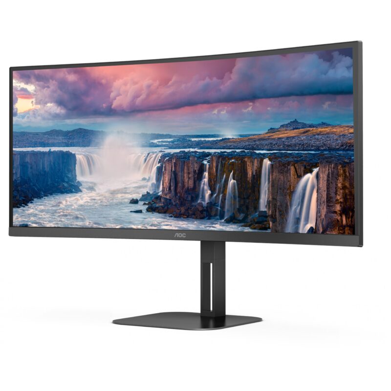 "AOC 86.0cm (34"") CU34V5C/BK 21:09 HDMI+DP+USB-C Curved retail" – Bild 9