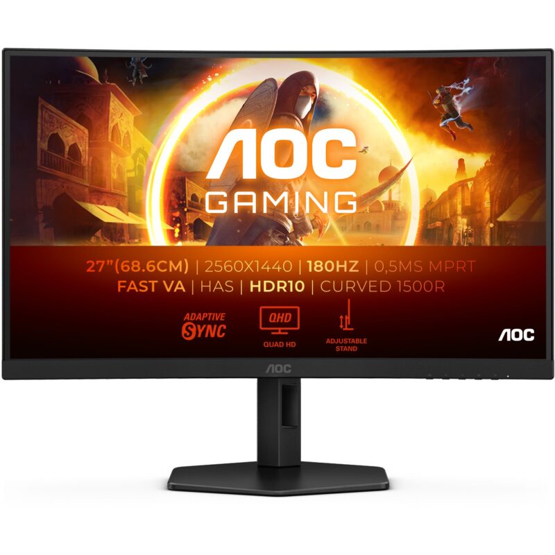 "AOC 68.6cm (27"") CQ27G4X 16:09 2xHDMI+DP Black/grey"