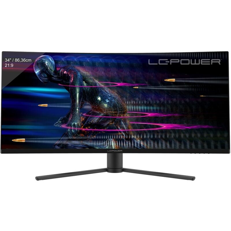 "LC-Power 86.36cm (34"") LC-M34-UWQHD-165-C VA+DP+HDMI"