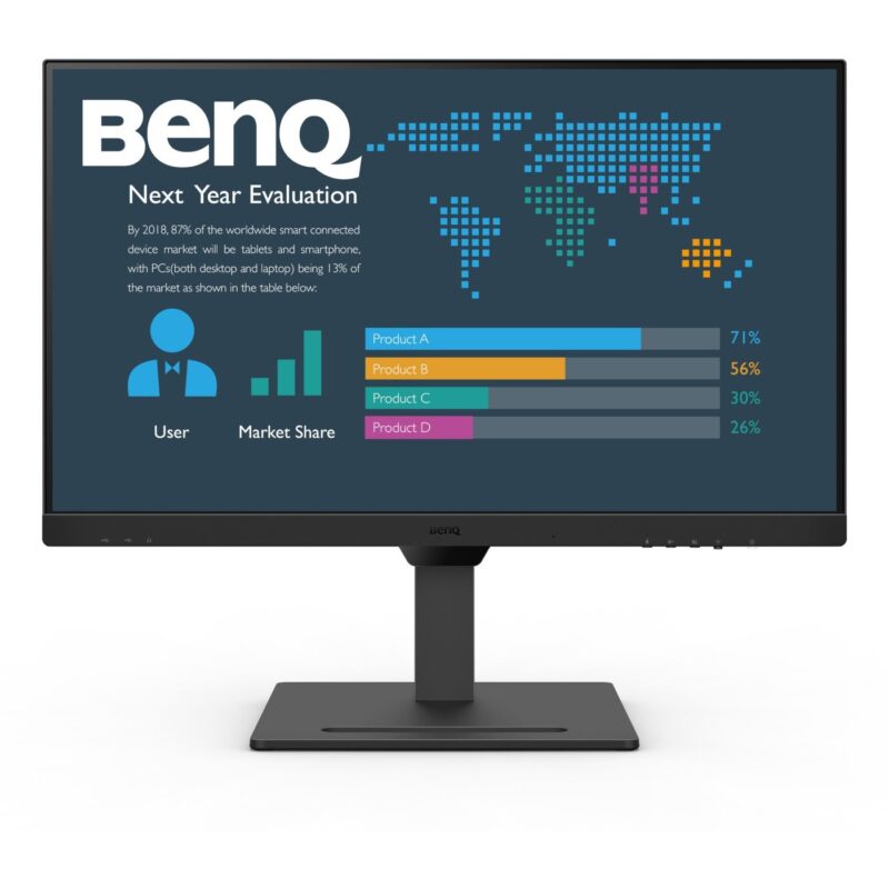 "BenQ 68.6cm BL2790QT 16:9 DP/USB-C/HDMI bk.lift/piv QHD"