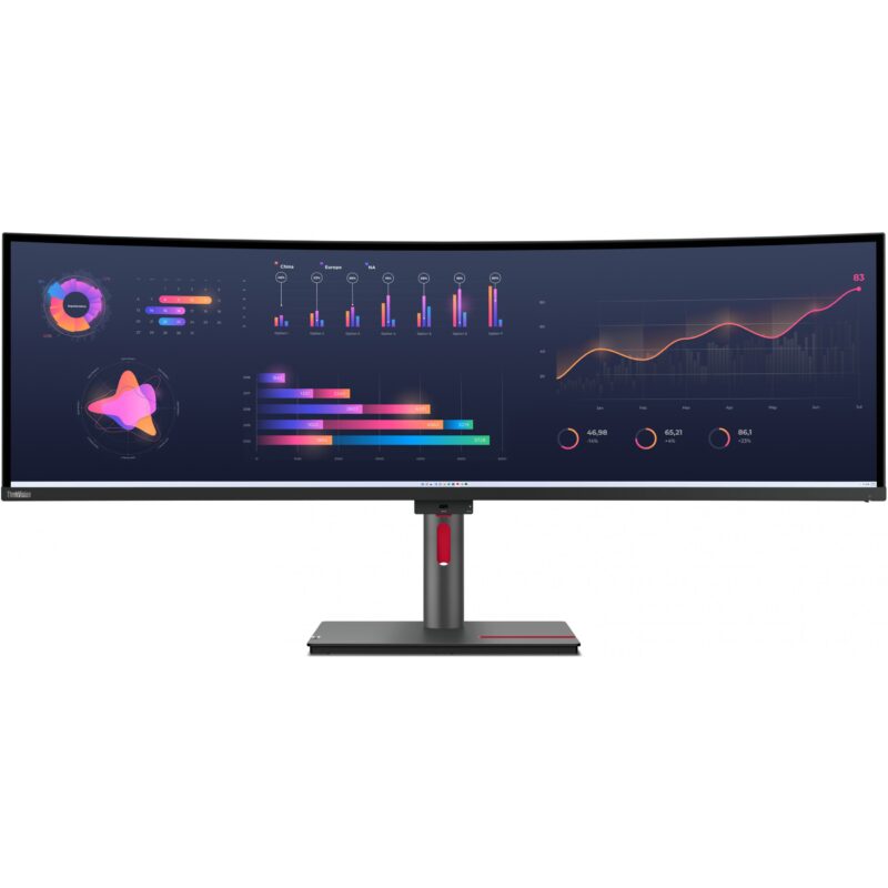 "Lenovo ThinkVision P49w-30 (49"") DQHD HDMI/DP/USB-C/DOC" – Bild 3