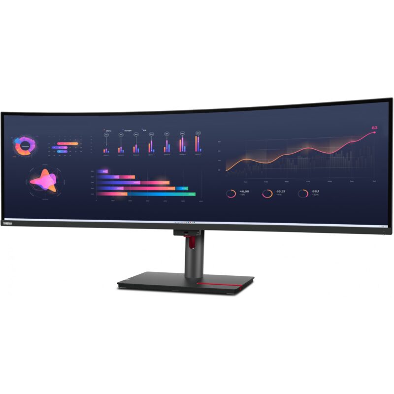 "Lenovo ThinkVision P49w-30 (49"") DQHD HDMI/DP/USB-C/DOC" – Bild 17