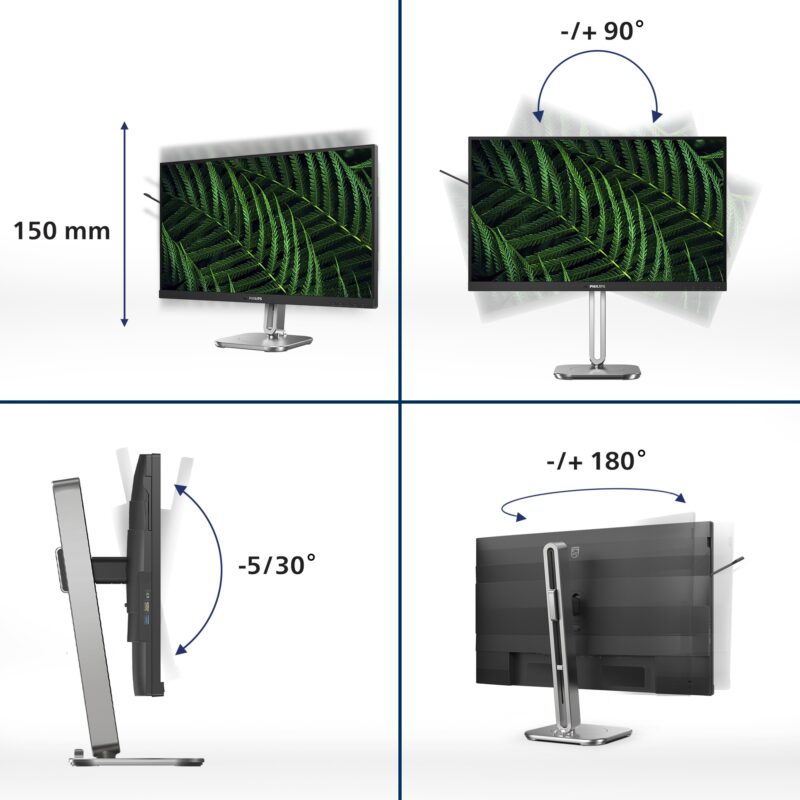 "Philips 68.5cm (27.0"") 27B2G5200 16:09 HDMI+DP+USB IPS Lift" – Bild 6
