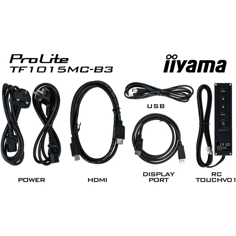 "IIYAMA 25.7cm (10.1"") TF1015MC-B3 16:10 M-Touch HDMI+DP+USB" – Bild 10