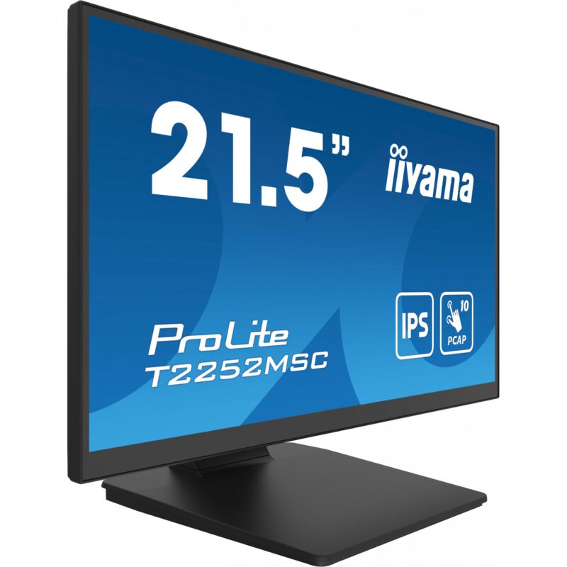 "IIYAMA 54.5cm (21.5"") T2252MSC-B2AG 16:9 Touch HDMI+2USB+DP" – Bild 3