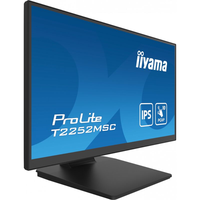 "IIYAMA 54.5cm (21.5"") T2252MSC-B2AG 16:9 Touch HDMI+2USB+DP" – Bild 4
