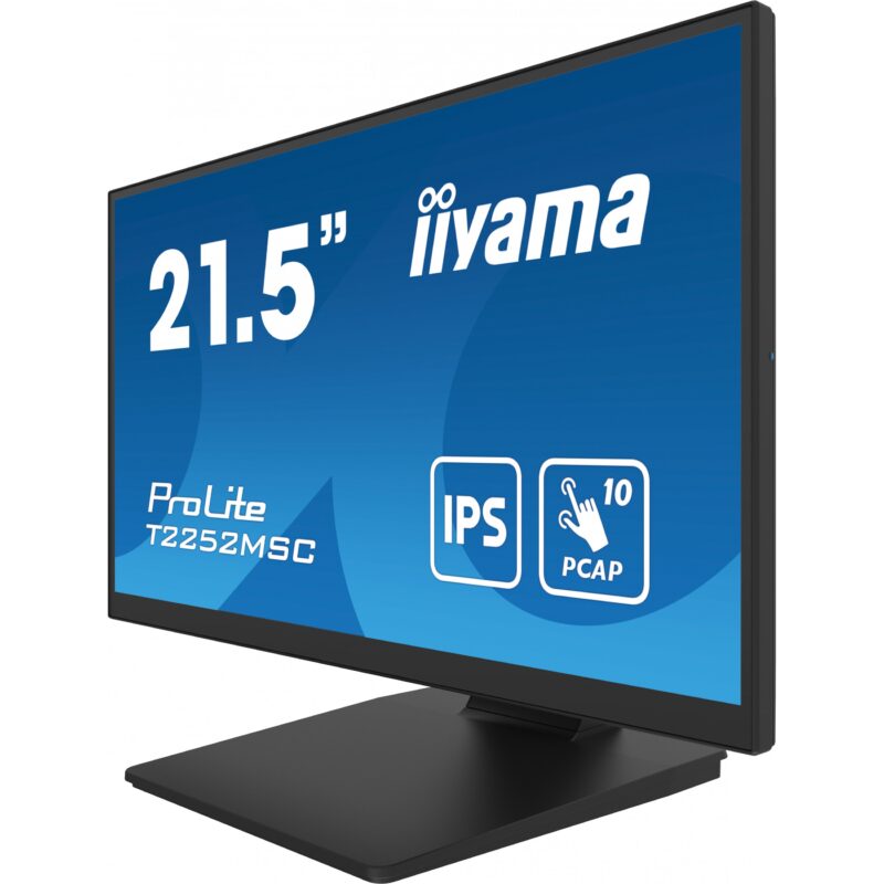 "IIYAMA 54.5cm (21.5"") T2252MSC-B2AG 16:9 Touch HDMI+2USB+DP" – Bild 5