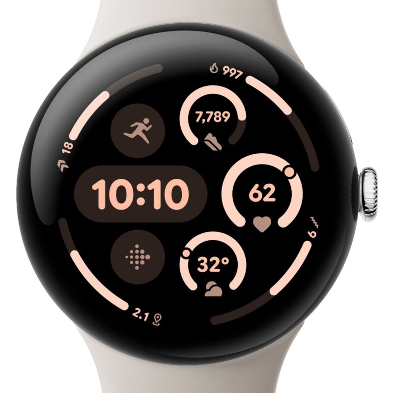 "Google Pixel Watch 3 (45mm) WiFi porcelain"