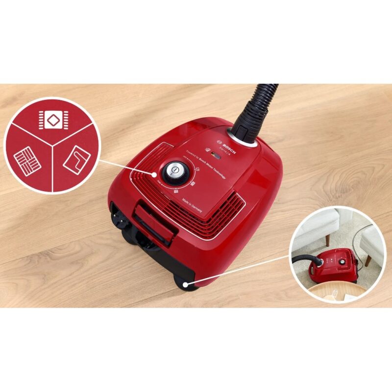 "Bosch BGD38RD1H Serie 4. Beutelstaubsauger" – Bild 7