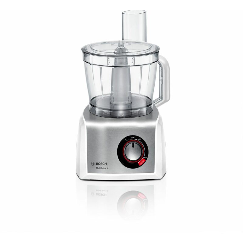 "Bosch Kompakt-Küchenmaschine Multi Talent 8 1250 W *weiß/Edelstahl*" – Bild 3