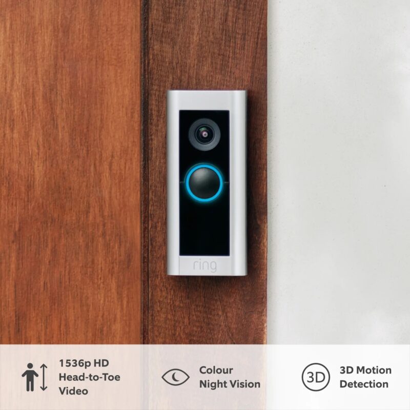 "Amazon Ring Spotlight Cam Pro Battery White" – Bild 9