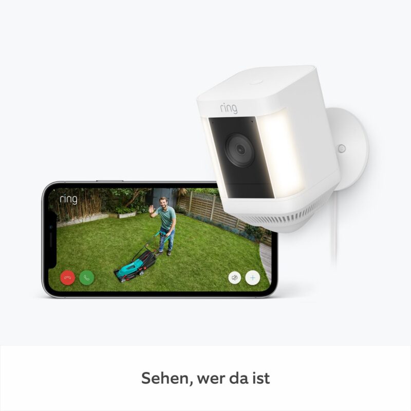 "Amazon Ring Spotlight Cam Plus Plug-In White" – Bild 5