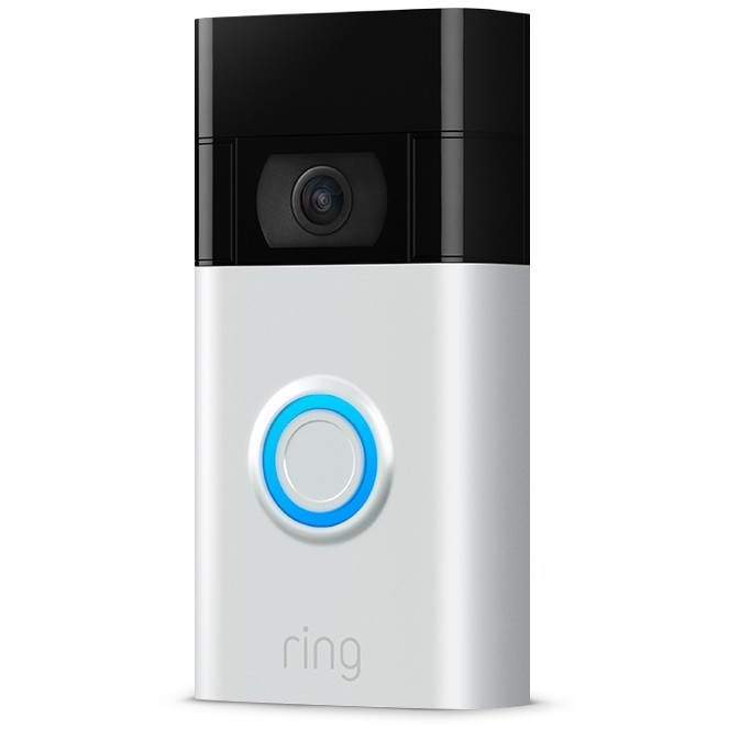 "Amazon Ring Video Doorbell Nikkel"