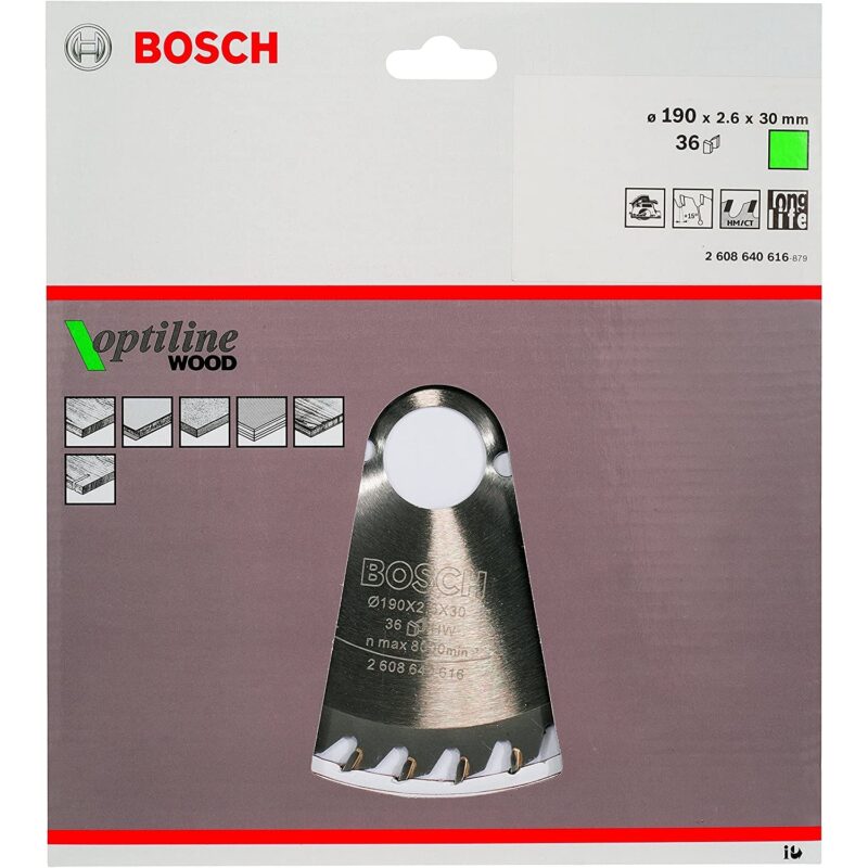 "Bosch Kreissägeblatt OP WO H 190x30-36" – Bild 3