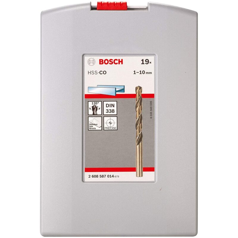 "Bosch HSS-Spiralbohrer-Set Cobalt 19 tlg." – Bild 4