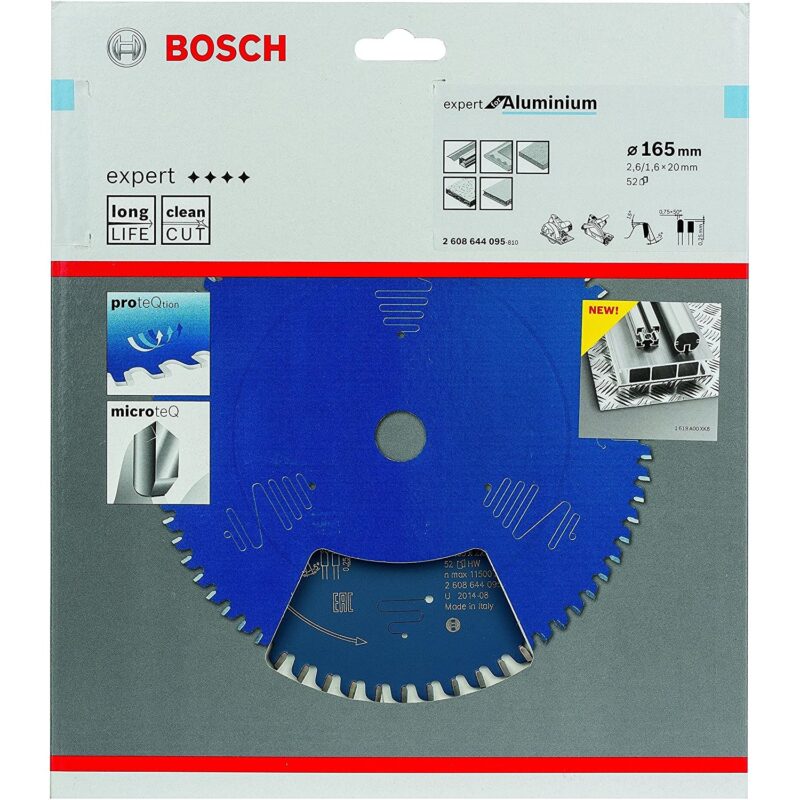 "Bosch Kreissägeblatt EX AL H 165x20-52" – Bild 3