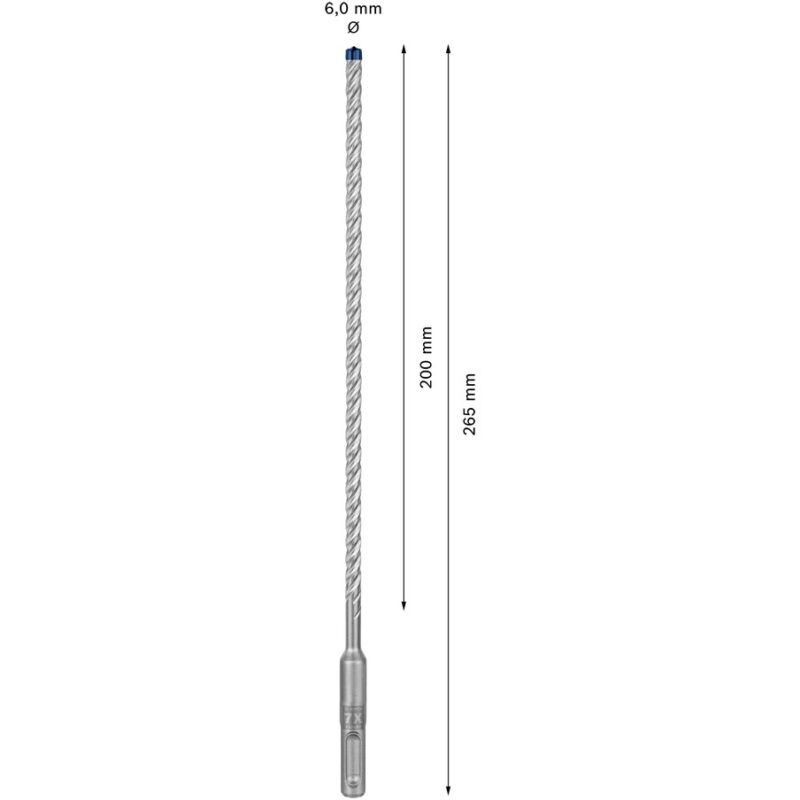 "Bosch EXPERT Hammerbohrer SDS plus-7X 6x200x265mm" – Bild 7