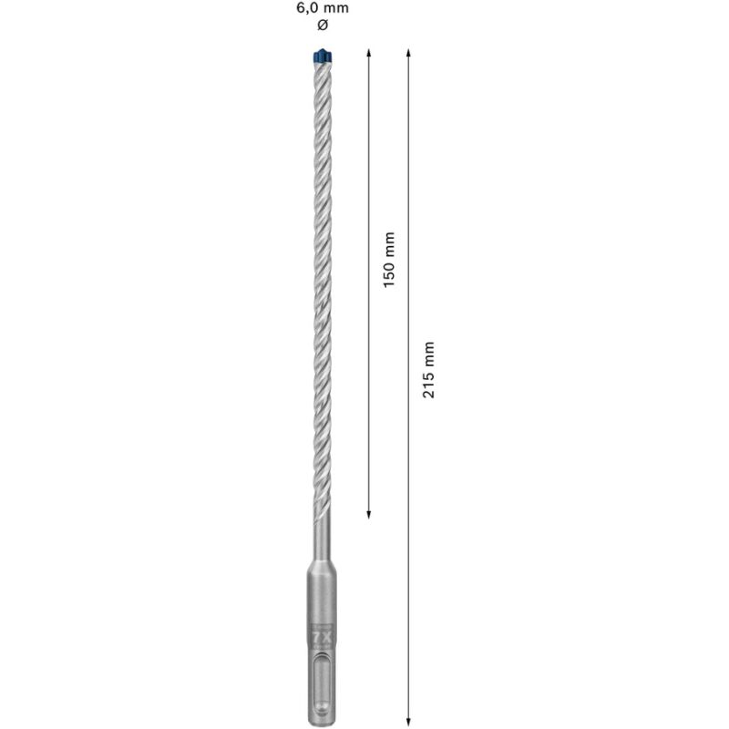 "Bosch EXPERT Hammerbohrer SDS plus-7X 6x150x215mm" – Bild 7