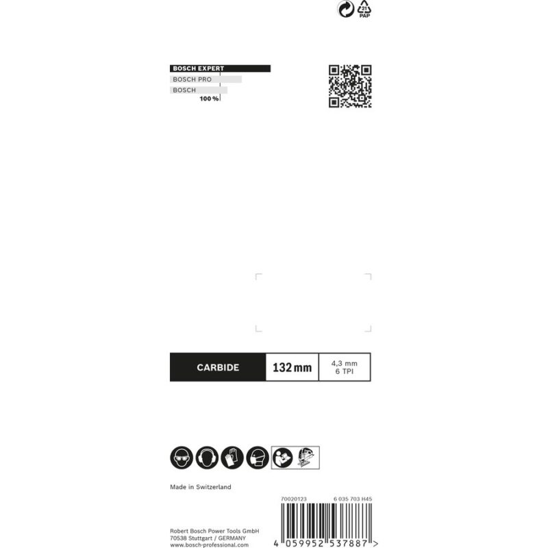 "Bosch EXPERT Stichsägeblätter T341HM 3Stk Fiber Plaster" – Bild 4