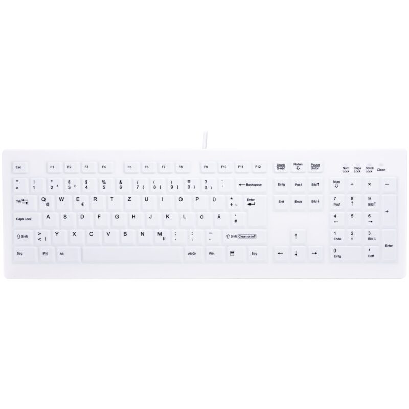 "CHERRY ACTIVE KEY MTA AK-C8100 Corded DE-Layout weiß IP68"