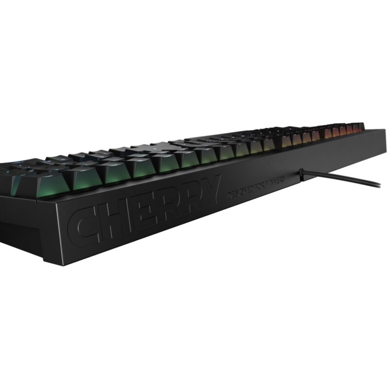 "CHERRY TAS MX 2.0S RGB Corded DE-Layout schwarz MX BLACK" – Bild 3
