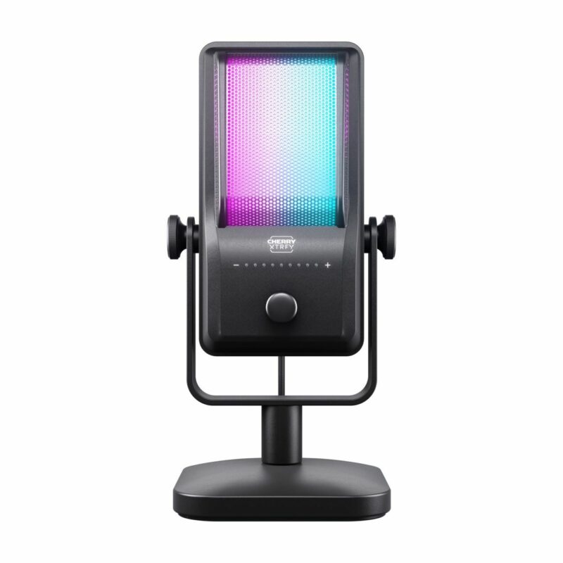 "CHERRY XTRFY MIK NGALE R USB-C Mikrofon schwarz"
