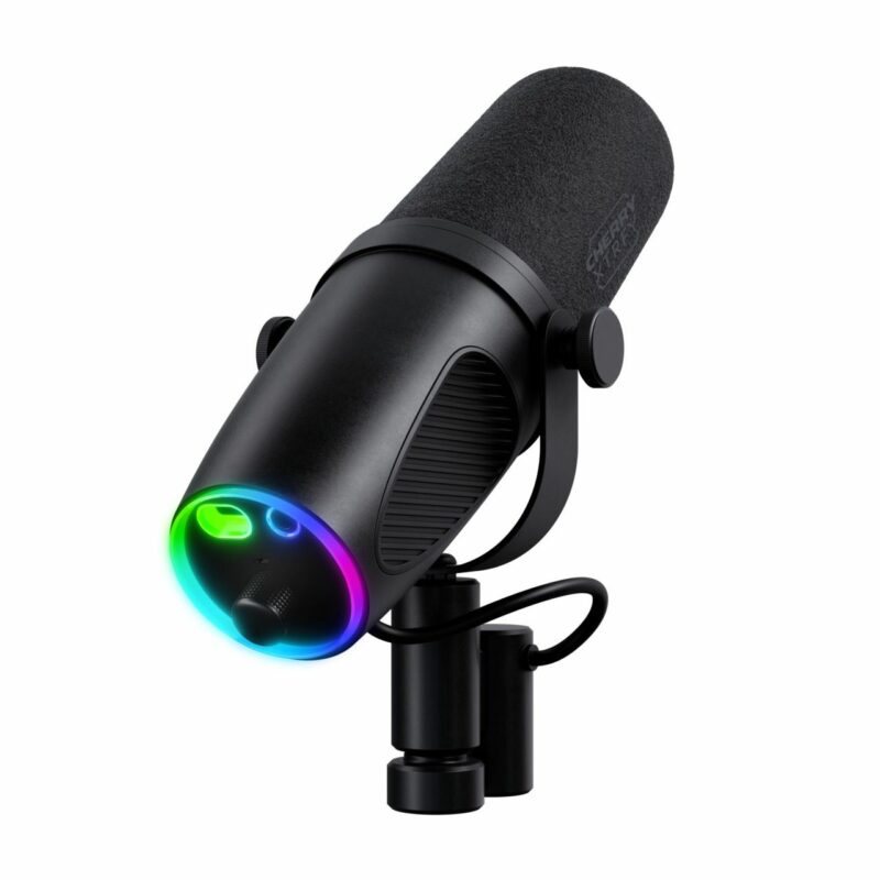 "CHERRY XTRFY MIK NGALE X USB-C + XLR Mikrofon schwarz" – Bild 4