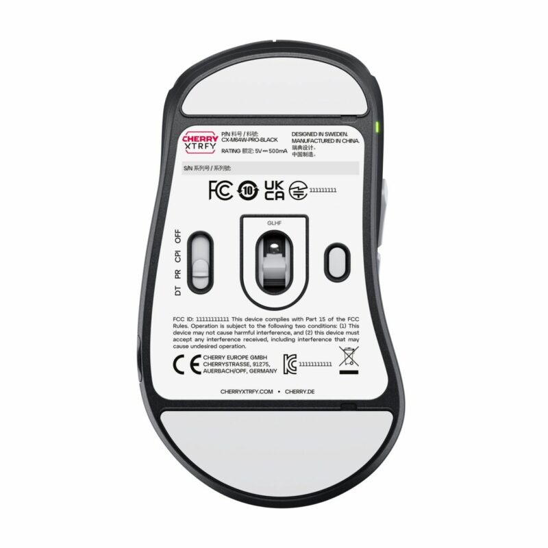 "Cherry XTRFY CX-M64W-PRO-BLACK Wireless Maus" – Bild 8